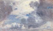 John Constable Cloud study Spain oil painting artist